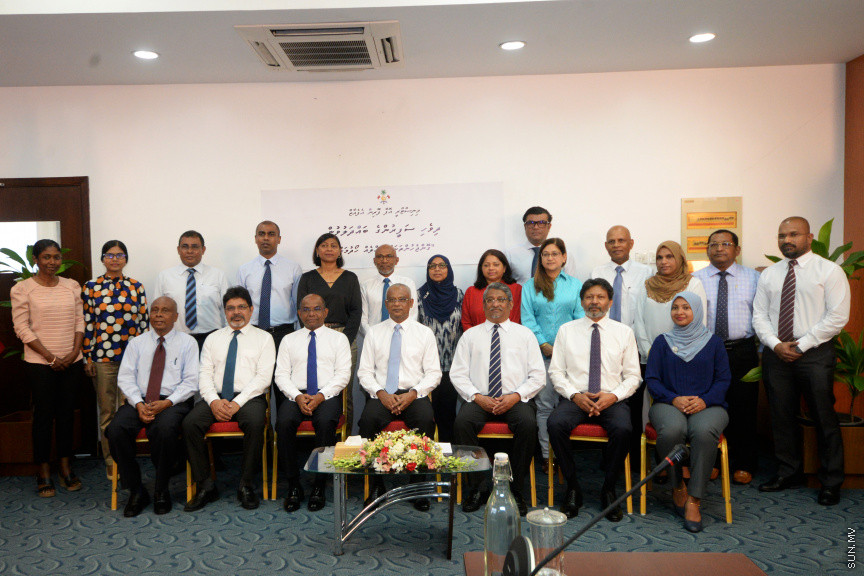 ދިވެހި ސަފީރުންގެ އަހަރީ ބައްދަލުވުން ފެށުމުގެ ރަސްމިއްޔާތުގެ ތެރެއިން -- ސަން ފޮޓޯ/ އަހުމަދު އަވްޝަން އިލްޔާސް