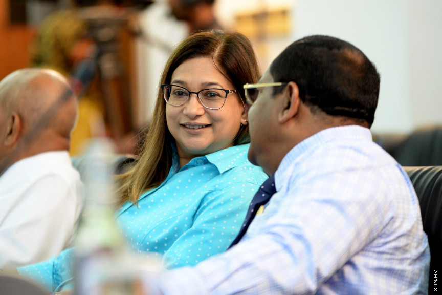ދިވެހި ސަފީރުންގެ އަހަރީ ބައްދަލުވުން ފެށުމުގެ ރަސްމިއްޔާތުގެ ތެރެއިން -- ސަން ފޮޓޯ/ އަހުމަދު އަވްޝަން އިލްޔާސް