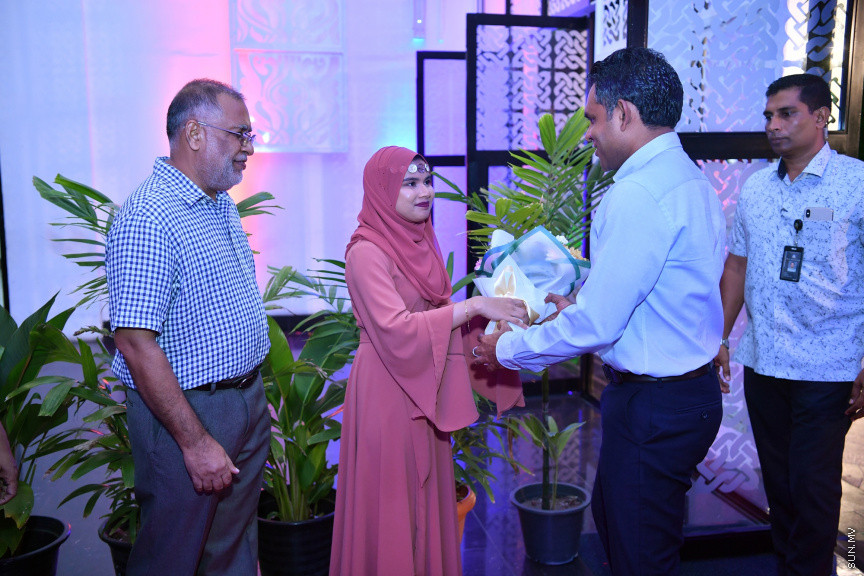 އެމް.ޑަބްލިއު.އެސް.ސީ ގެ 24 ވަނަ އަހަރީދުވަސް ފާހަގަކުރުމައް ރޭ ދަރުބާރުގޭގައި ބޭއްވި  ޖަލްސާގެ ތެރެއިން -- ފޮޓޯ/ ރައީސް އޮފީސް