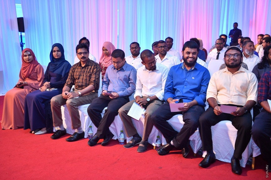 އެމް.ޑަބްލިއު.އެސް.ސީ ގެ 24 ވަނަ އަހަރީދުވަސް ފާހަގަކުރުމައް ރޭ ދަރުބާރުގޭގައި ބޭއްވި  ޖަލްސާގެ ތެރެއިން -- ފޮޓޯ/ ރައީސް އޮފީސް