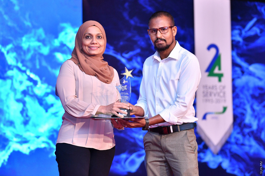 އެމް.ޑަބްލިއު.އެސް.ސީ ގެ 24 ވަނަ އަހަރީދުވަސް ފާހަގަކުރުމައް ރޭ ދަރުބާރުގޭގައި ބޭއްވި  ޖަލްސާގެ ތެރެއިން -- ފޮޓޯ/ ރައީސް އޮފީސް