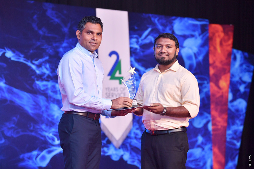 އެމް.ޑަބްލިއު.އެސް.ސީ ގެ 24 ވަނަ އަހަރީދުވަސް ފާހަގަކުރުމައް ރޭ ދަރުބާރުގޭގައި ބޭއްވި  ޖަލްސާގެ ތެރެއިން -- ފޮޓޯ/ ރައީސް އޮފީސް
