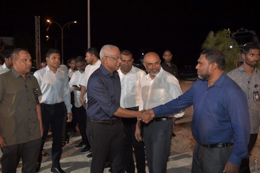  ޖަޒީރާ ހޮޅުއަށި ތިނަދޫ ---ފޮޓޯ/ ރައީސް އޮފީސް