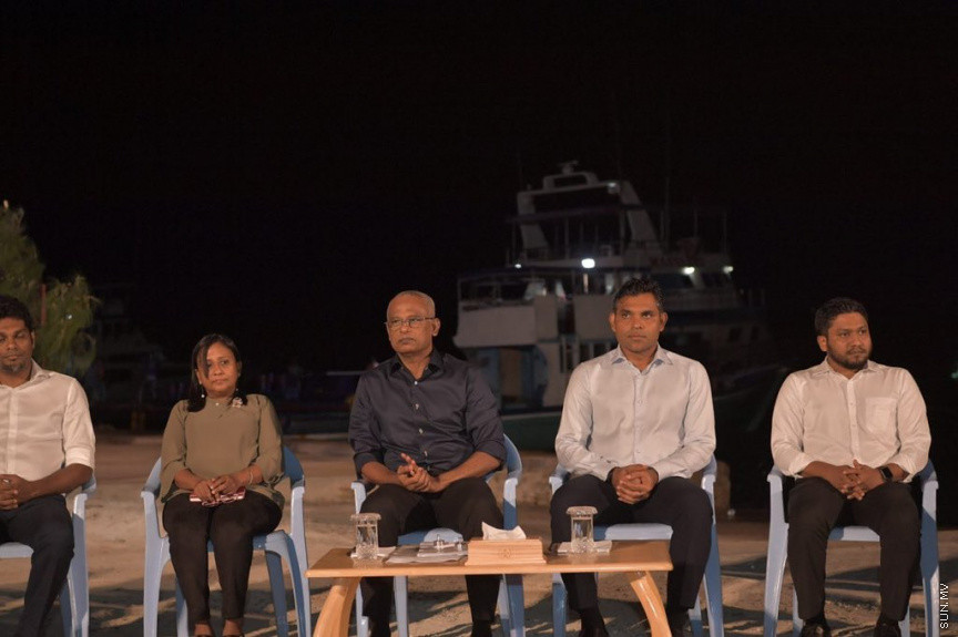  ޖަޒީރާ ހޮޅުއަށި ތިނަދޫ ---ފޮޓޯ/ ރައީސް އޮފީސް