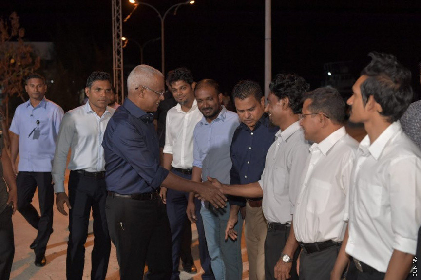  ޖަޒީރާ ހޮޅުއަށި ތިނަދޫ ---ފޮޓޯ/ ރައީސް އޮފީސް
