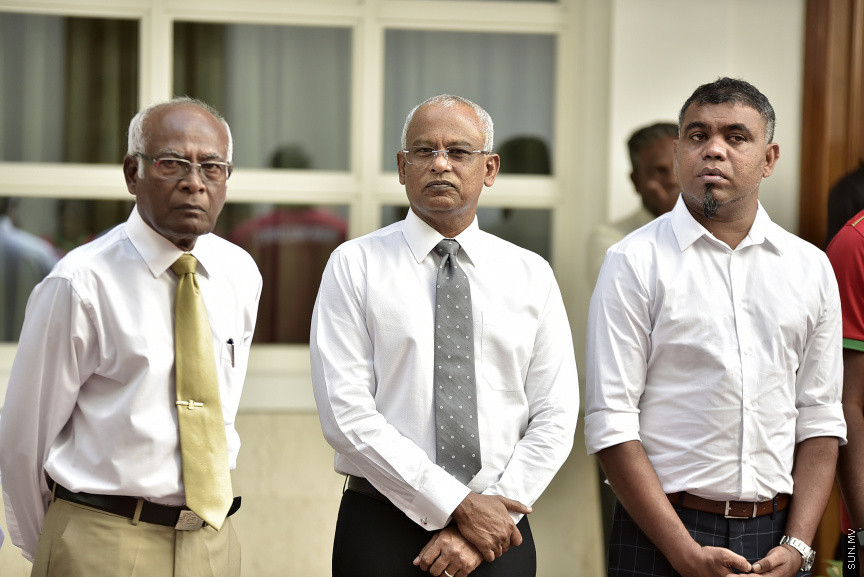 ޖުލައި 14، 2019: 10 ވަނަ އައިއޯއައިޖީ ގޭމްސްއަށް ރާއްޖެއިން ފޮނުވާ ކުޅުންތެރިންނާ ބައްދަލުކުރަން ރައީސް އޮފީހުގައި ބޭއްވި ރަސްމިއްޔާތުގެ ތެރެއިން -- ސަން ފޮޓޯ/ ފަޔާޒު މޫސާ