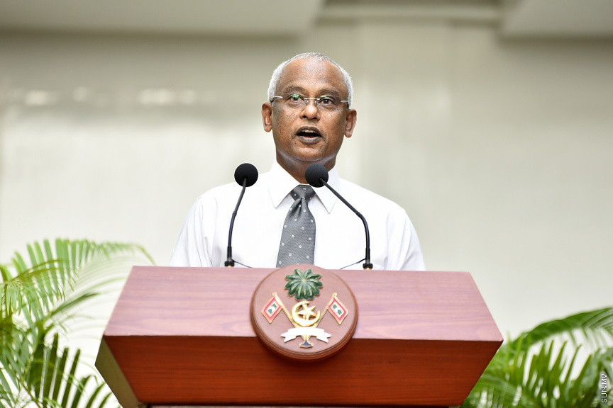 ޖުލައި 14، 2019: 10 ވަނަ އައިއޯއައިޖީ ގޭމްސްއަށް ރާއްޖެއިން ފޮނުވާ ކުޅުންތެރިންނާ ބައްދަލުކުރަން ރައީސް އޮފީހުގައި ބޭއްވި ރަސްމިއްޔާތުގެ ތެރެއިން -- ސަން ފޮޓޯ/ ފަޔާޒު މޫސާ
