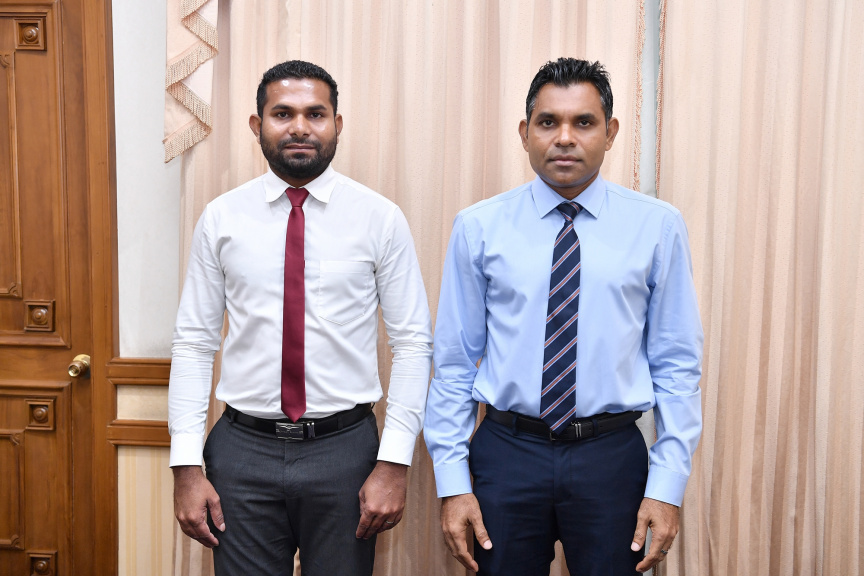 ރައީސުލްޖުމްހޫރިއްޔާގެ ނައިބު ބ. ކަމަދޫ ކައުންސިލާ ބައްދަލުކުރެއްވުން -- ފޮޓޯ/ ރައީސް އޮފީސް