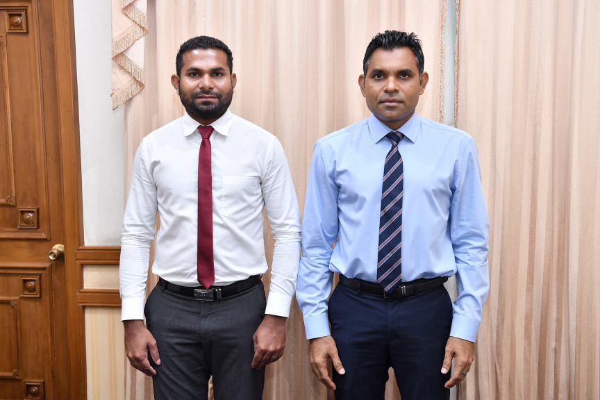 ރައީސުލްޖުމްހޫރިއްޔާގެ ނައިބު ބ. ކަމަދޫ ކައުންސިލާ ބައްދަލުކުރެއްވުން -- ފޮޓޯ/ ރައީސް އޮފީސް
