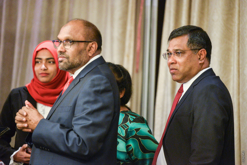 ޖުލައި 30، 2019: ޖެން ހޮޓެލްގައި ބޭއްވި ބީއެމްއެލްގެ އަހަރީ އާންމު ޖަލްސާގެ ތެރެއިން -- ސަން ފޮޓޯ/ ފަޔާޒު މޫސާ