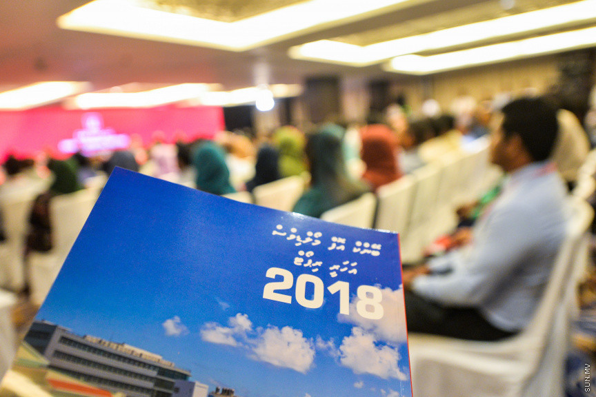 ޖުލައި 30، 2019: ޖެން ހޮޓެލްގައި ބޭއްވި ބީއެމްއެލްގެ އަހަރީ އާންމު ޖަލްސާގެ ތެރެއިން -- ސަން ފޮޓޯ/ ފަޔާޒު މޫސާ