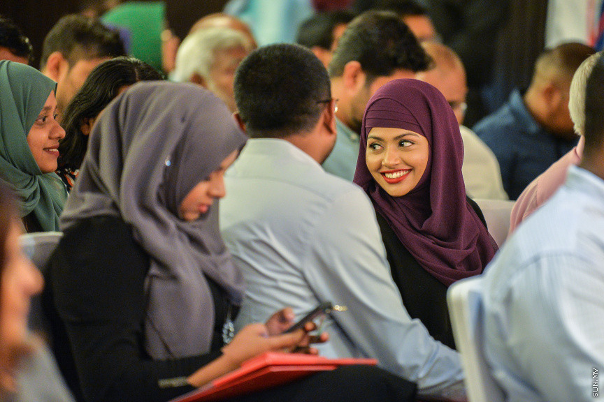 ޖުލައި 30، 2019: ޖެން ހޮޓެލްގައި ބޭއްވި ބީއެމްއެލްގެ އަހަރީ އާންމު ޖަލްސާގެ ތެރެއިން -- ސަން ފޮޓޯ/ ފަޔާޒު މޫސާ