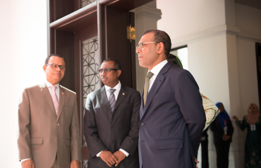 ސެޕްޓެމްބަރ 3، 2019: ސްރީލަންކާގެ ބޮޑުވަޒީރު ރަނިލް ވިކްރަމަސިންގހާ ރައްޔިތުންގެ މަޖިލީހުގައި ތަޤްރީރުކުރެއްވުން -- ފޮޓޯ/ މަޖިލިސް