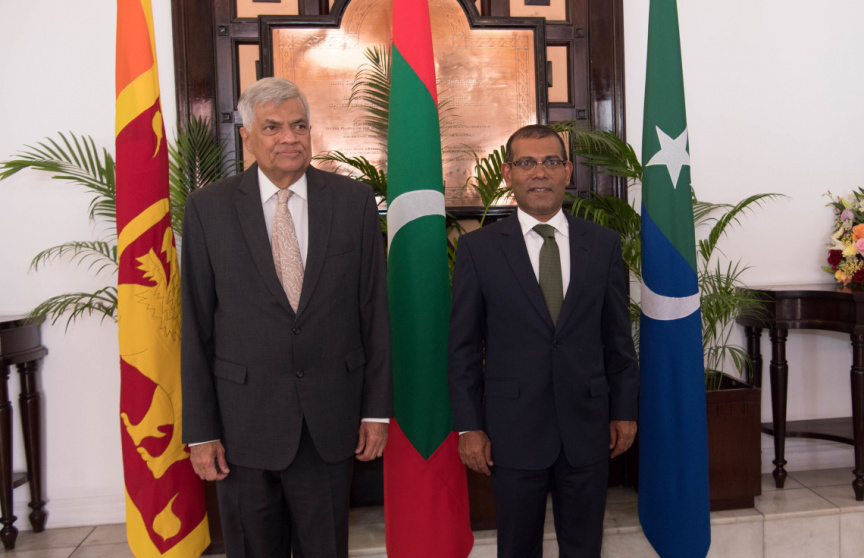 ސެޕްޓެމްބަރ 3، 2019: ސްރީލަންކާގެ ބޮޑުވަޒީރު ރަނިލް ވިކްރަމަސިންގހާ ރައްޔިތުންގެ މަޖިލީހުގައި ތަޤްރީރުކުރެއްވުން -- ފޮޓޯ/ މަޖިލިސް