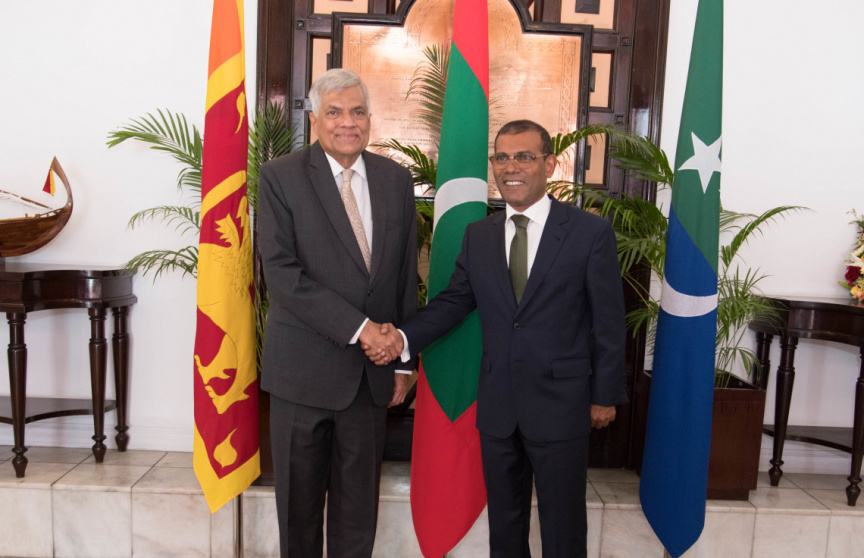ސެޕްޓެމްބަރ 3، 2019: ސްރީލަންކާގެ ބޮޑުވަޒީރު ރަނިލް ވިކްރަމަސިންގހާ ރައްޔިތުންގެ މަޖިލީހުގައި ތަޤްރީރުކުރެއްވުން -- ފޮޓޯ/ މަޖިލިސް