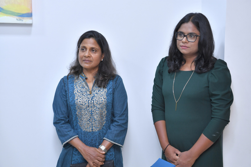 ރައީސުލްޖުމްހޫރިއްޔާގެ އަނބިކަނބަލުން "ތިބާ ސައިކޮލޮޖީ ކުލިނިކު ރަސްމީގޮތުން ހުޅުވައިދެއްވުން -- ފޮޓޯ: ރައީސް އޮފީސް
