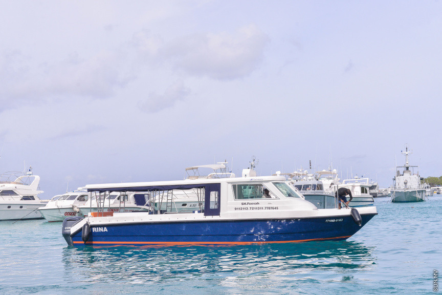 ސެޕްޓެމްބަރ 16، 2019: އަލްޝާލީ މެރިން އިން ކޯސްޓް ކްރާފްޓް 38 ޕްލަސްގެ ލޯންޗު ރާއްޖެއަށް ތައާރަފުކުރުން -- ސަން ފޮޓޯ/ ފަޔާޒު މޫސާ