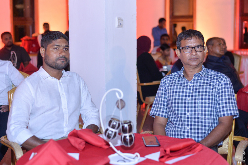 ސެޕްޓެމްބަރ 16، 2019: "ފަންނު އެކްސްޕޯ 2019" ލޯންޗް ކުރުމުގެ ގޮތުން ނެޝަނަލް އާޓް ގެލަރީގައި ބޭއްވި ރަސްމިއްޔާތުގެ ތެރެއިން -- ސަން ފޮޓޯ/ ފަޔާޒު މޫސާ