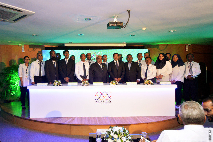 މިޔަދު ކުރިޔަތް ގެންދިޔަ ސްޓެލްކޯގެ ދެވަނަ އަހަރީ އާންމު ޖަލްސާ ގެ ތެރެއިން -- ސަން ފޮޓޯ/ އަހުމަދު އަވްޝަން އިލްޔާސް 