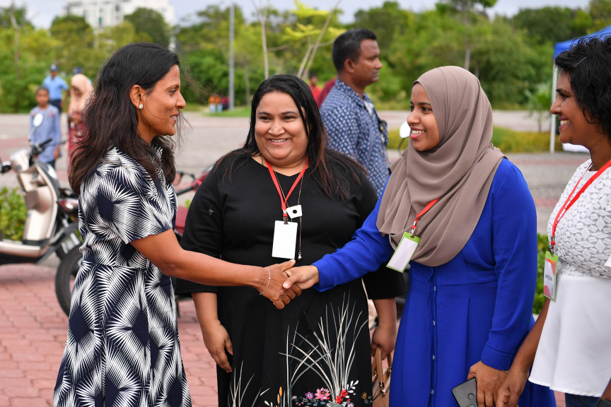 ނޮވެމްބަރ 8، 2019: ވިމެން އިން ޓެކް އިން އިންތިޒާމުކޮށްގެން ބާއްވާ "ސްޓެމް ފެސްޓް 2019"ގެ ތެރެއިން -- ފޮޓޯ/ ރައީސް އޮފީސް