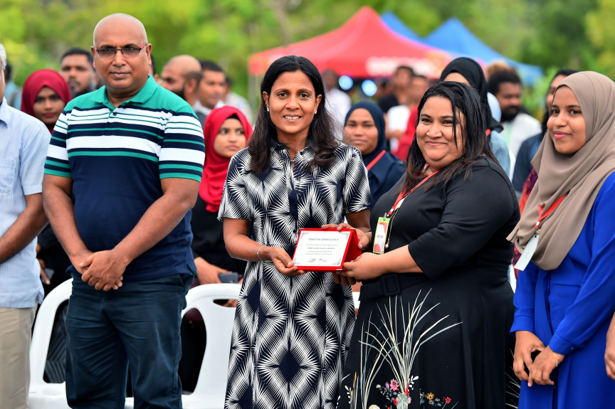 ނޮވެމްބަރ 8، 2019: ވިމެން އިން ޓެކް އިން އިންތިޒާމުކޮށްގެން ބާއްވާ "ސްޓެމް ފެސްޓް 2019"ގެ ތެރެއިން -- ފޮޓޯ/ ރައީސް އޮފީސް