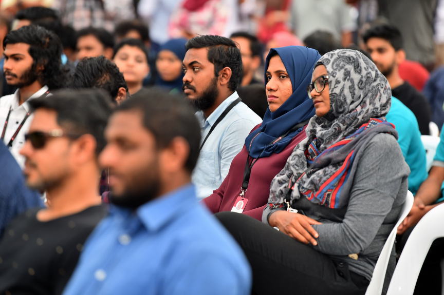 ނޮވެމްބަރ 8، 2019: ވިމެން އިން ޓެކް އިން އިންތިޒާމުކޮށްގެން ބާއްވާ "ސްޓެމް ފެސްޓް 2019"ގެ ތެރެއިން -- ފޮޓޯ/ ރައީސް އޮފީސް