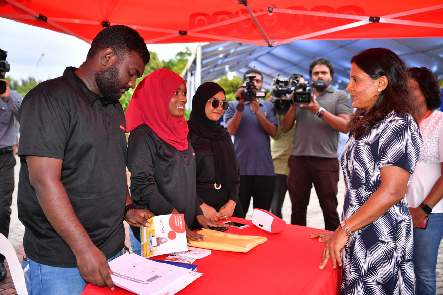 ނޮވެމްބަރ 8، 2019: ވިމެން އިން ޓެކް އިން އިންތިޒާމުކޮށްގެން ބާއްވާ "ސްޓެމް ފެސްޓް 2019"ގެ ތެރެއިން -- ފޮޓޯ/ ރައީސް އޮފީސް