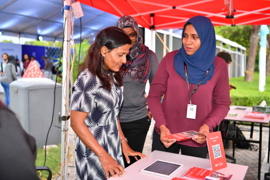 ނޮވެމްބަރ 8، 2019: ވިމެން އިން ޓެކް އިން އިންތިޒާމުކޮށްގެން ބާއްވާ "ސްޓެމް ފެސްޓް 2019"ގެ ތެރެއިން -- ފޮޓޯ/ ރައީސް އޮފީސް