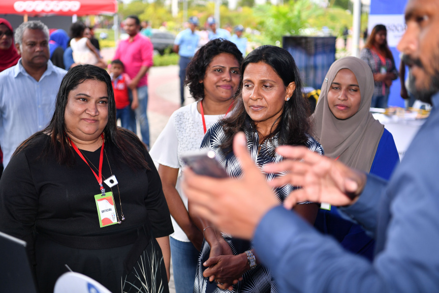 ނޮވެމްބަރ 8، 2019: ވިމެން އިން ޓެކް އިން އިންތިޒާމުކޮށްގެން ބާއްވާ "ސްޓެމް ފެސްޓް 2019"ގެ ތެރެއިން -- ފޮޓޯ/ ރައީސް އޮފީސް