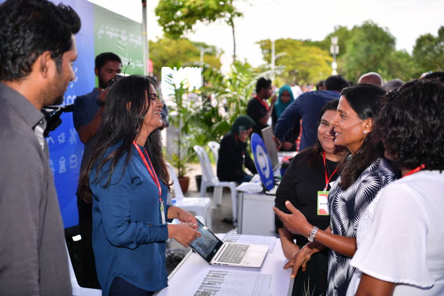 ނޮވެމްބަރ 8، 2019: ވިމެން އިން ޓެކް އިން އިންތިޒާމުކޮށްގެން ބާއްވާ "ސްޓެމް ފެސްޓް 2019"ގެ ތެރެއިން -- ފޮޓޯ/ ރައީސް އޮފީސް