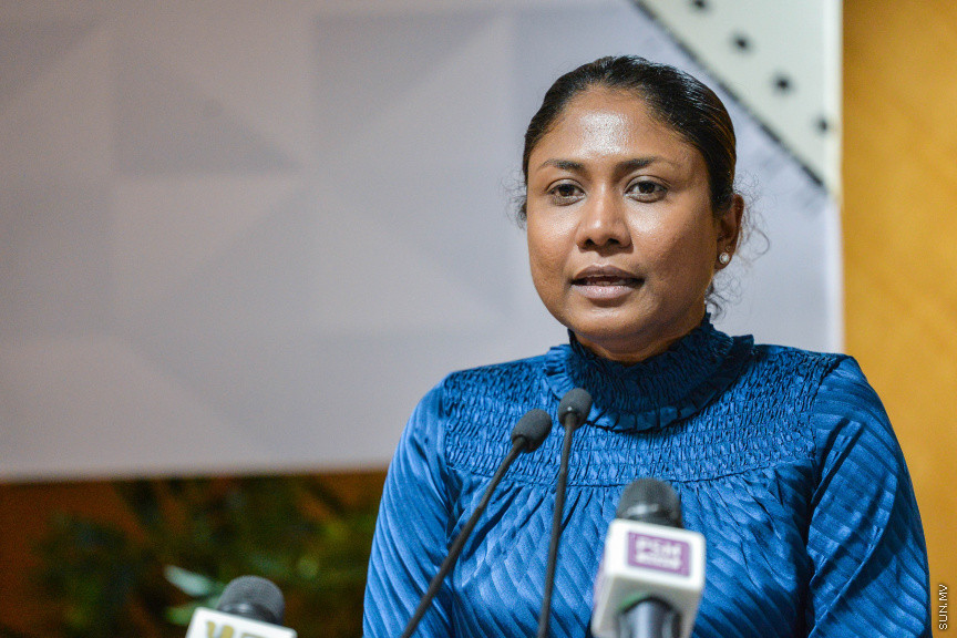 ޑިސެމްބަރ 4، 2019: ކޯޓު އޮފިޝަރުންނަށް ބޭއްވި ތަމްރީން ޕްރޮގްރާމް ނިމުން ފާހަގަކުރުމަށް ބޭއްވި ހަފްލާގެ ތެރެއިން -- ސަން ފޮޓޯ/ ފަޔާޒު މޫސާ
