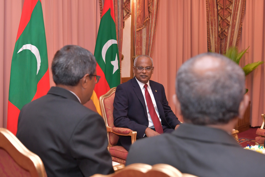 ސުޕްރީމްކޯޓަށް އުއްތަމަފަނޑިޔާރާއި ފަނޑިޔާރަކު ހަމަޖެއްސެވުން -- ފޮޓޯ/ ރައީސް އޮފީސް
