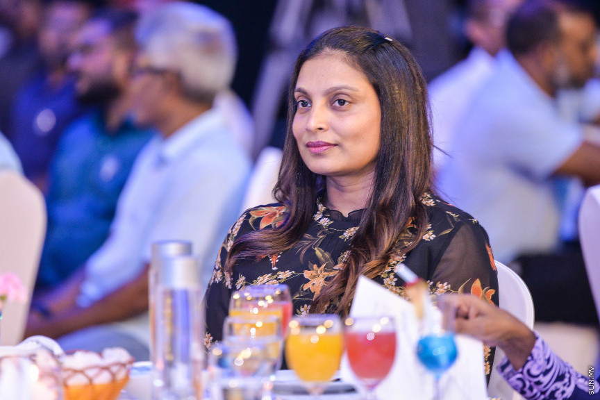ޖެނުއަރީ 8، 2020: "ރަން އަހަރު 2019" ގެ ނަމުގައި ޔޫތު މިނިސްޓްރީ އިން ދަރުބާރުގޭގައި ބޭއްވި ޖަލްސާގެ ތެރެއިން -- ސަން ފޮޓޯ/ ފަޔާޒު މޫސާ