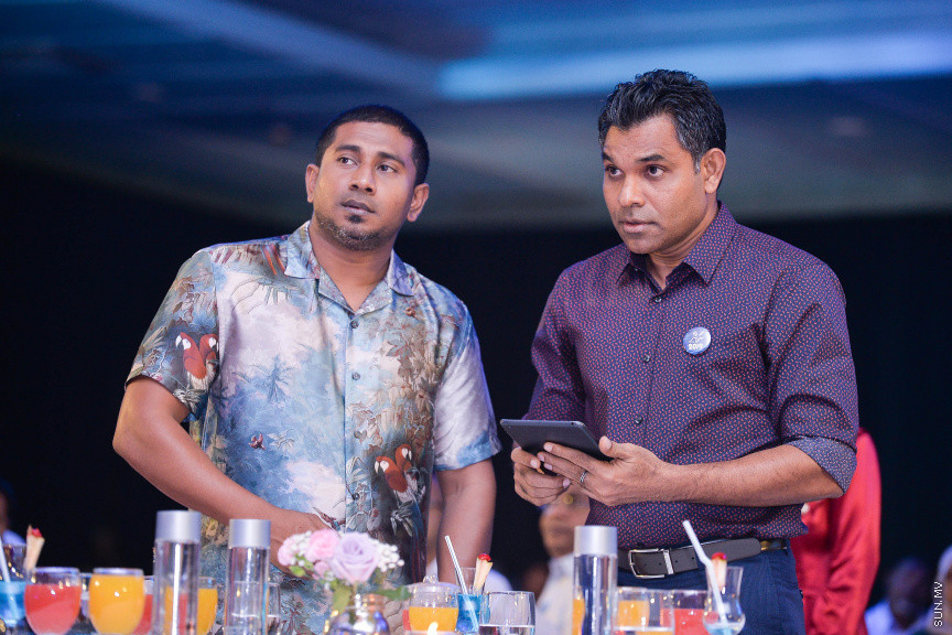 ޖެނުއަރީ 8، 2020: "ރަން އަހަރު 2019" ގެ ނަމުގައި ޔޫތު މިނިސްޓްރީ އިން ދަރުބާރުގޭގައި ބޭއްވި ޖަލްސާގެ ތެރެއިން -- ސަން ފޮޓޯ/ ފަޔާޒު މޫސާ