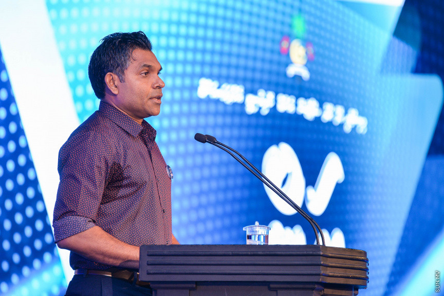 ޖެނުއަރީ 8، 2020: "ރަން އަހަރު 2019" ގެ ނަމުގައި ޔޫތު މިނިސްޓްރީ އިން ދަރުބާރުގޭގައި ބޭއްވި ޖަލްސާގެ ތެރެއިން -- ސަން ފޮޓޯ/ ފަޔާޒު މޫސާ