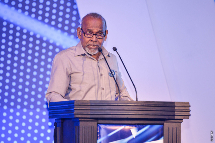 ޖެނުއަރީ 8، 2020: "ރަން އަހަރު 2019" ގެ ނަމުގައި ޔޫތު މިނިސްޓްރީ އިން ދަރުބާރުގޭގައި ބޭއްވި ޖަލްސާގެ ތެރެއިން -- ސަން ފޮޓޯ/ ފަޔާޒު މޫސާ