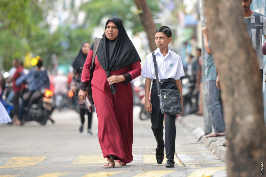 ޖެނުއަރީ 12، 2020: ވިހިވިހީގެ ތައުލީމީ އާ އަހަރުގެ ކިޔެވުން 73،000އަށް ވުރެ ގިނަ ދަރިވަރުންނާއެކު ފެށުން -- ސަން ފޮޓޯ/ ފަޔާޒު މޫސާ