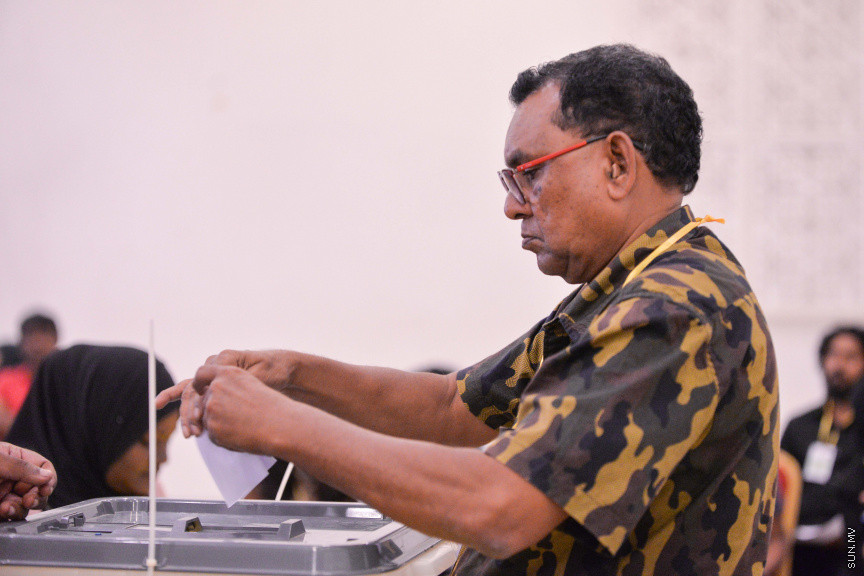 ޖެނުއަރީ 31، 2020: ވެރިކަން ކުރާ މައި ޕާޓީ، އެމްޑީޕީގެ ލޯކަލް ކައުންސިލް އިންތިހާބުގެ ޕްރައިމަރީގެ ވޯޓުލުމުގެ ތެރެއިން: މި ޕްރައިމަރީގައި ވޯޓު ދިނުމުގެ ހައްގު 90،000 އަށް ވުރެ ގިނަ މީހުންނަށް ވަނީ ލިބިފަ -- ސަން ފޮޓޯ/ ފަޔާޒު މޫސާ