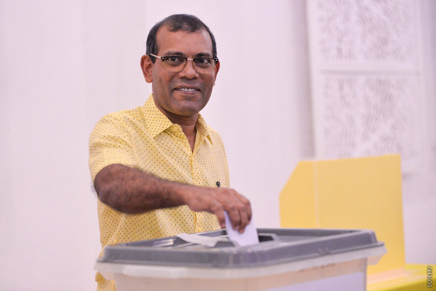 ޖެނުއަރީ 31، 2020: ވެރިކަން ކުރާ މައި ޕާޓީ، އެމްޑީޕީގެ ލޯކަލް ކައުންސިލް އިންތިހާބުގެ ޕްރައިމަރީގެ ވޯޓުލުމުގެ ތެރެއިން: މި ޕްރައިމަރީގައި ވޯޓު ދިނުމުގެ ހައްގު 90،000 އަށް ވުރެ ގިނަ މީހުންނަށް ވަނީ ލިބިފަ -- ސަން ފޮޓޯ/ ފަޔާޒު މޫސާ