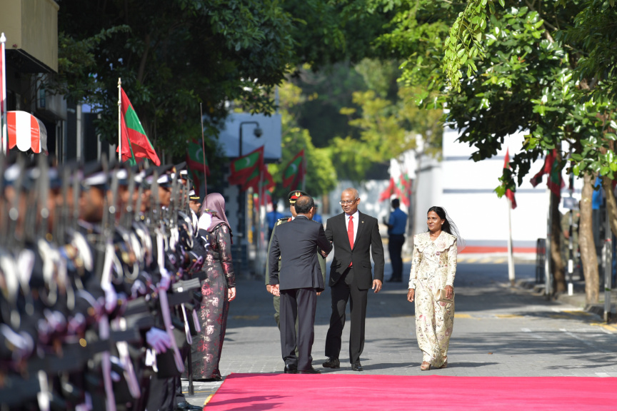 ފެބްރުއަރީ 3، 2020: މިއަހަރަށް ރައްޔިތުންގެ މަޖިލިސް ހުޅުވުމާއި ރައީސުލްޖުމްހޫރިއްޔާ ރިޔާސީ ބަޔާން އިއްވުން ---- ފޮޓޯ/ ރައީސް އޮފީސް