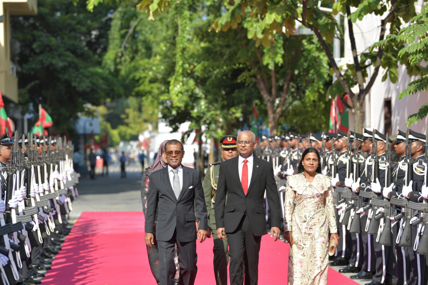 ފެބްރުއަރީ 3، 2020: މިއަހަރަށް ރައްޔިތުންގެ މަޖިލިސް ހުޅުވުމާއި ރައީސުލްޖުމްހޫރިއްޔާ ރިޔާސީ ބަޔާން އިއްވުން ---- ފޮޓޯ/ ރައީސް އޮފީސް