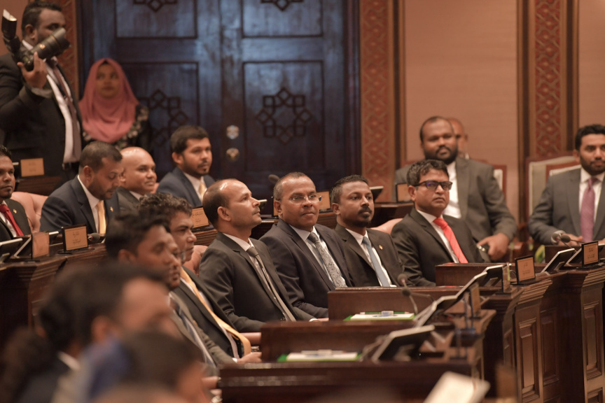 ފެބްރުއަރީ 3، 2020: މިއަހަރަށް ރައްޔިތުންގެ މަޖިލިސް ހުޅުވުމާއި ރައީސުލްޖުމްހޫރިއްޔާ ރިޔާސީ ބަޔާން އިއްވުން ---- ފޮޓޯ/ ރައީސް އޮފީސް