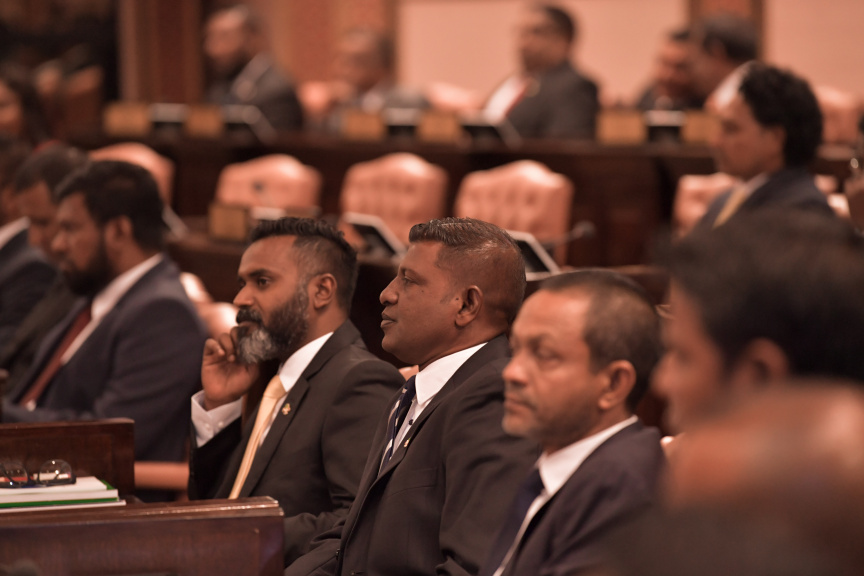 ފެބްރުއަރީ 3، 2020: މިއަހަރަށް ރައްޔިތުންގެ މަޖިލިސް ހުޅުވުމާއި ރައީސުލްޖުމްހޫރިއްޔާ ރިޔާސީ ބަޔާން އިއްވުން ---- ފޮޓޯ/ ރައީސް އޮފީސް