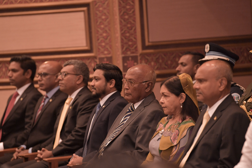 ފެބްރުއަރީ 3، 2020: މިއަހަރަށް ރައްޔިތުންގެ މަޖިލިސް ހުޅުވުމާއި ރައީސުލްޖުމްހޫރިއްޔާ ރިޔާސީ ބަޔާން އިއްވުން ---- ފޮޓޯ/ ރައީސް އޮފީސް