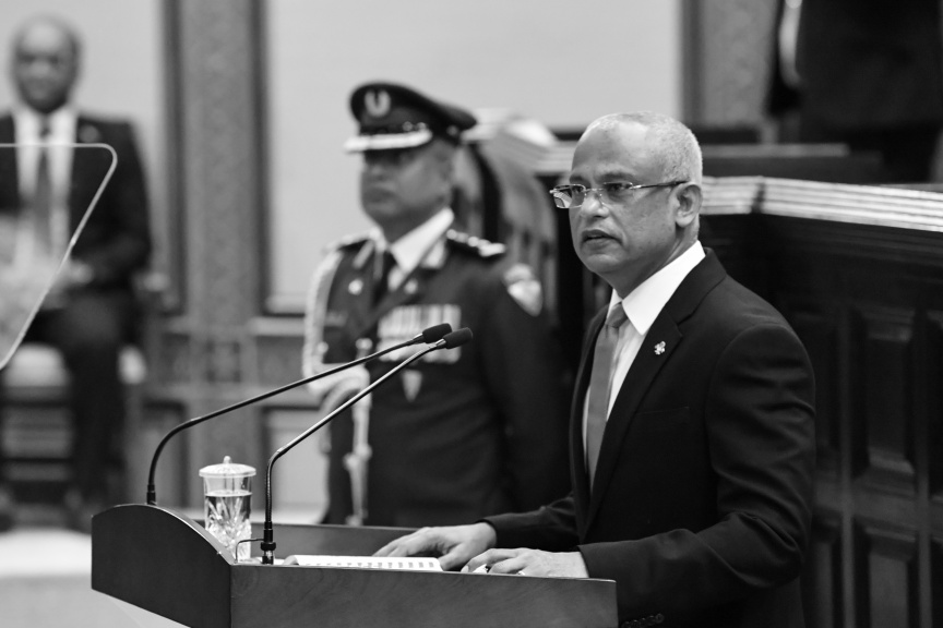 ފެބްރުއަރީ 3، 2020: މިއަހަރަށް ރައްޔިތުންގެ މަޖިލިސް ހުޅުވުމާއި ރައީސުލްޖުމްހޫރިއްޔާ ރިޔާސީ ބަޔާން އިއްވުން ---- ފޮޓޯ/ ރައީސް އޮފީސް