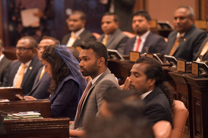 ފެބްރުއަރީ 3، 2020: މިއަހަރަށް ރައްޔިތުންގެ މަޖިލިސް ހުޅުވުމާއި ރައީސުލްޖުމްހޫރިއްޔާ ރިޔާސީ ބަޔާން އިއްވުން ---- ފޮޓޯ/ ރައީސް އޮފީސް