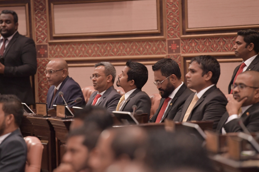 ފެބްރުއަރީ 3، 2020: މިއަހަރަށް ރައްޔިތުންގެ މަޖިލިސް ހުޅުވުމާއި ރައީސުލްޖުމްހޫރިއްޔާ ރިޔާސީ ބަޔާން އިއްވުން ---- ފޮޓޯ/ ރައީސް އޮފީސް