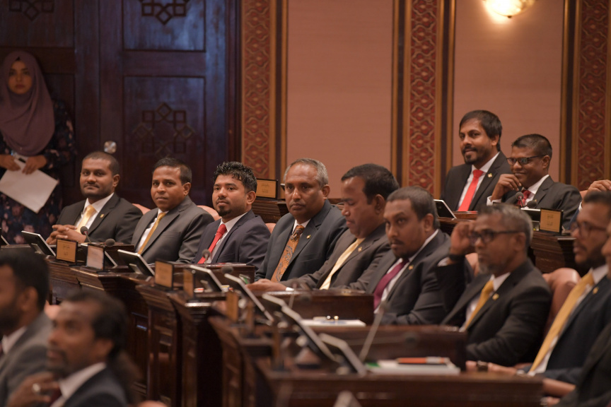 ފެބްރުއަރީ 3، 2020: މިއަހަރަށް ރައްޔިތުންގެ މަޖިލިސް ހުޅުވުމާއި ރައީސުލްޖުމްހޫރިއްޔާ ރިޔާސީ ބަޔާން އިއްވުން ---- ފޮޓޯ/ ރައީސް އޮފީސް