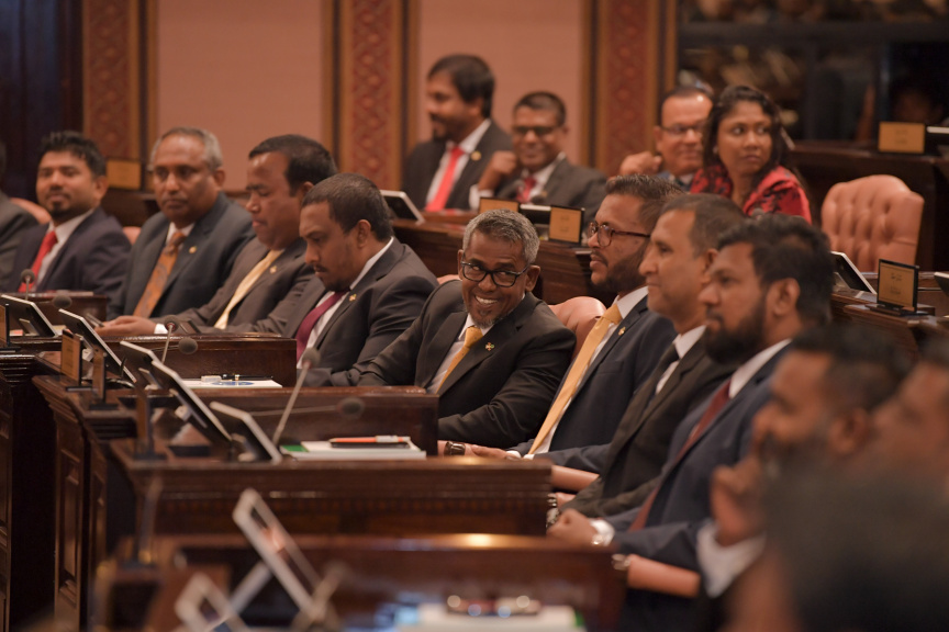 ފެބްރުއަރީ 3، 2020: މިއަހަރަށް ރައްޔިތުންގެ މަޖިލިސް ހުޅުވުމާއި ރައީސުލްޖުމްހޫރިއްޔާ ރިޔާސީ ބަޔާން އިއްވުން ---- ފޮޓޯ/ ރައީސް އޮފީސް
