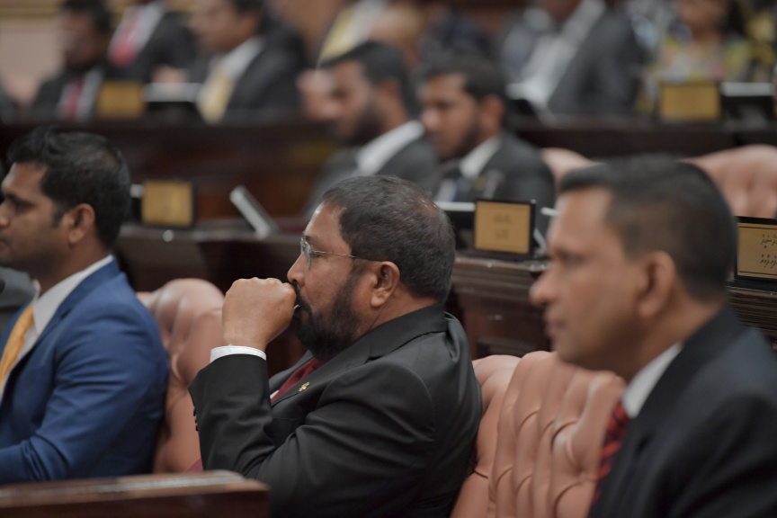 ފެބްރުއަރީ 3، 2020: މިއަހަރަށް ރައްޔިތުންގެ މަޖިލިސް ހުޅުވުމާއި ރައީސުލްޖުމްހޫރިއްޔާ ރިޔާސީ ބަޔާން އިއްވުން ---- ފޮޓޯ/ ރައީސް އޮފީސް